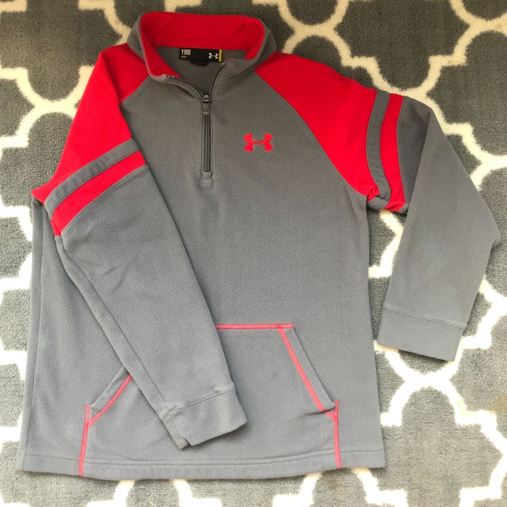 Under Armour Boys Medium 1/4 Zip Pullover
